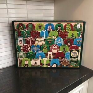 Cobble Hill Ugly Xmas Sweaters 1000 piece puzzle